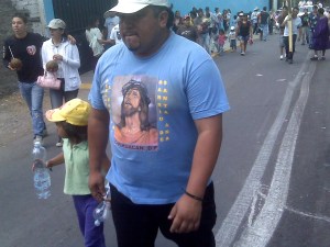 Iztapalapa on Easter Mexico City